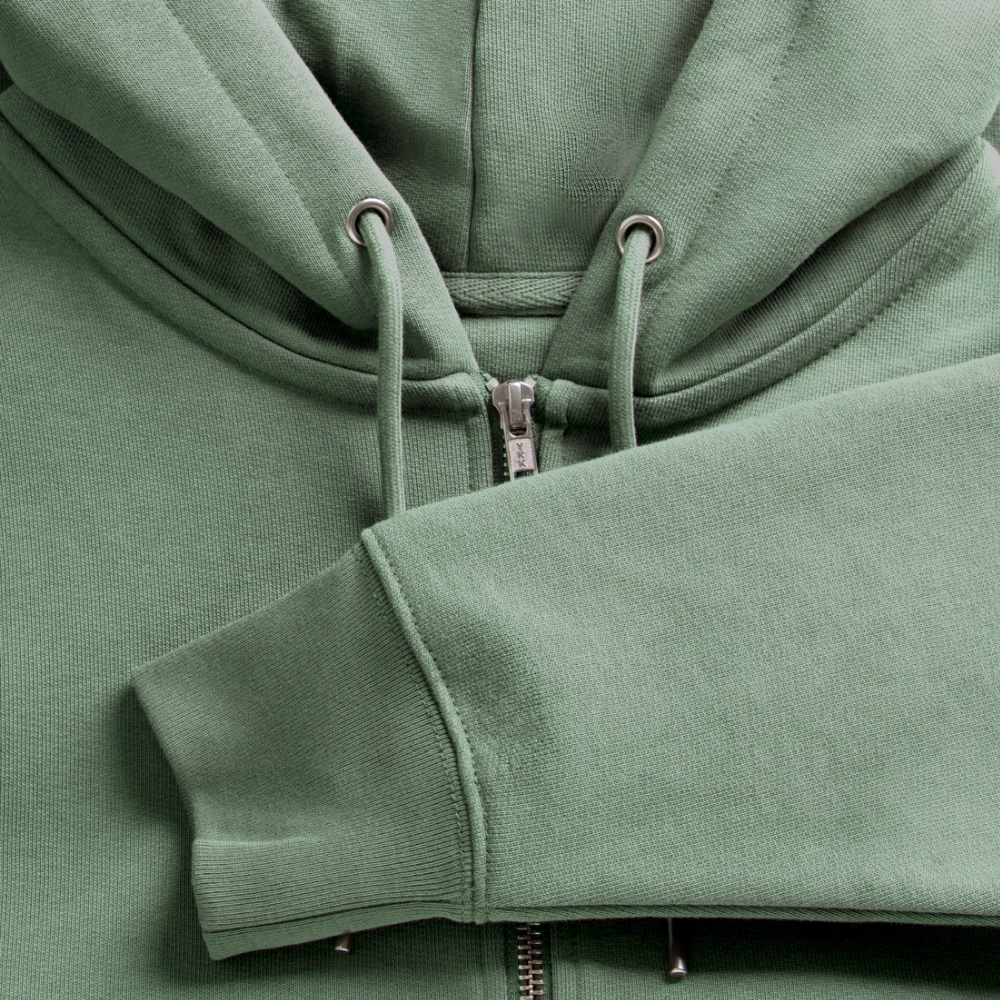Veste à capuche bio CULTIVATOR Stanley/Stella Unisexe Palestine - vert de gris clair