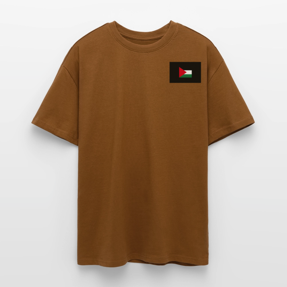 T-shirt oversize épais - toffee