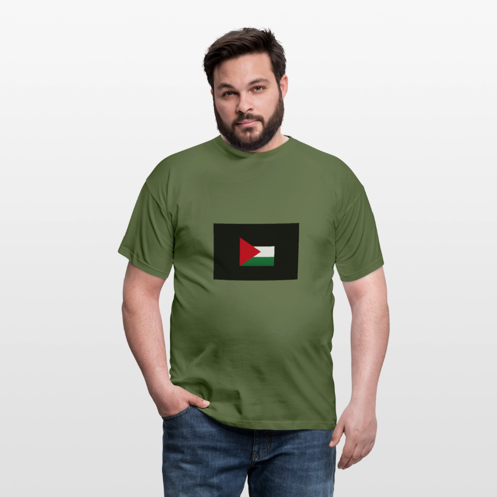T-shirt Homme Palestine - vert militaire