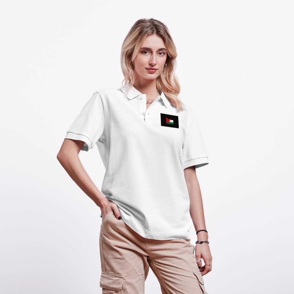 Polo PREPSTER bio Stanley/Stella Unisexe Palestine - blanc