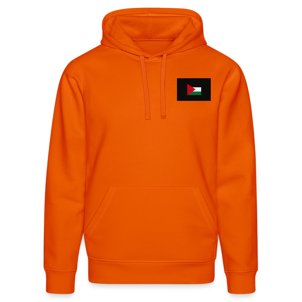 Sweat à capuche bio DRUMMER Stanley/Stella Unisexe Palestine - orange profond