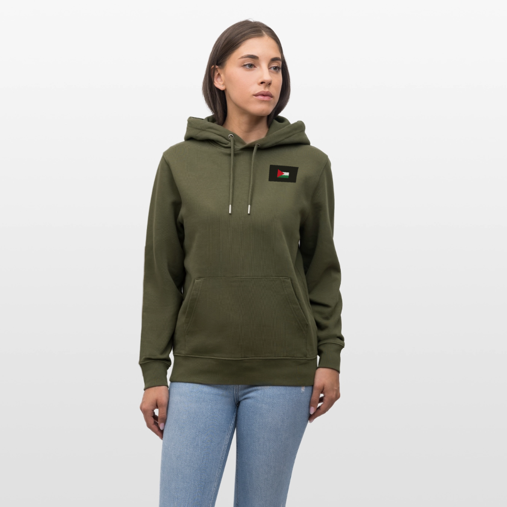 Sweat à capuche bio CRUISER Stanley/Stella Unisexe Palestine - vert kaki