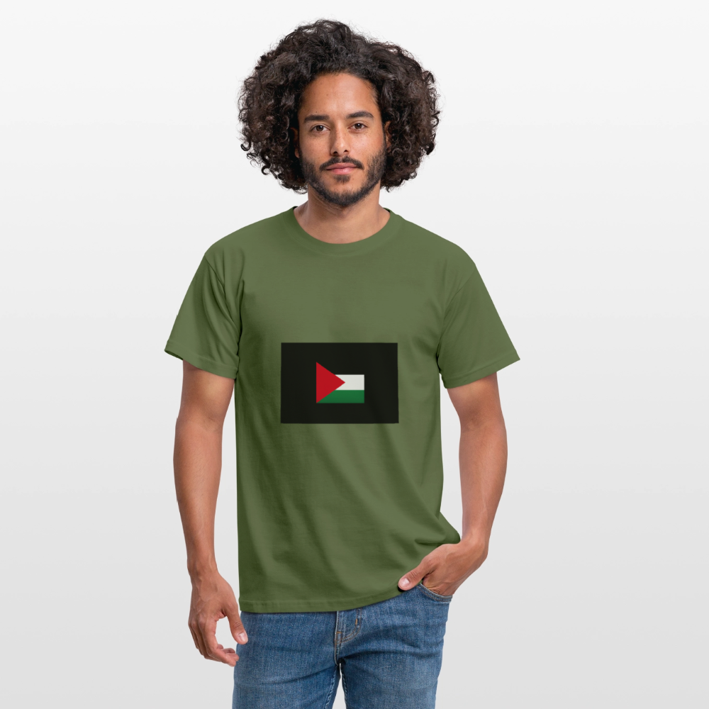 T-shirt Homme Palestine - vert militaire