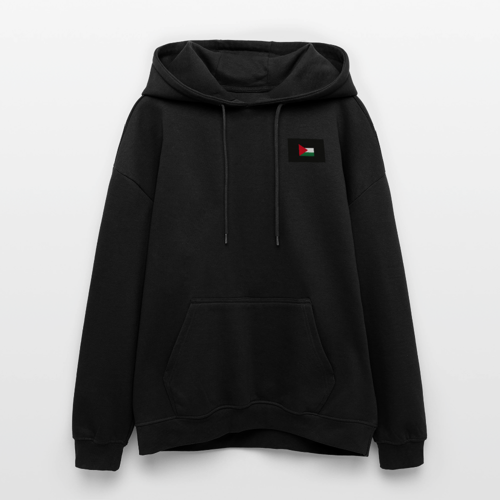 Sweat Ă  capuche oversize unisexe Palestine - noir