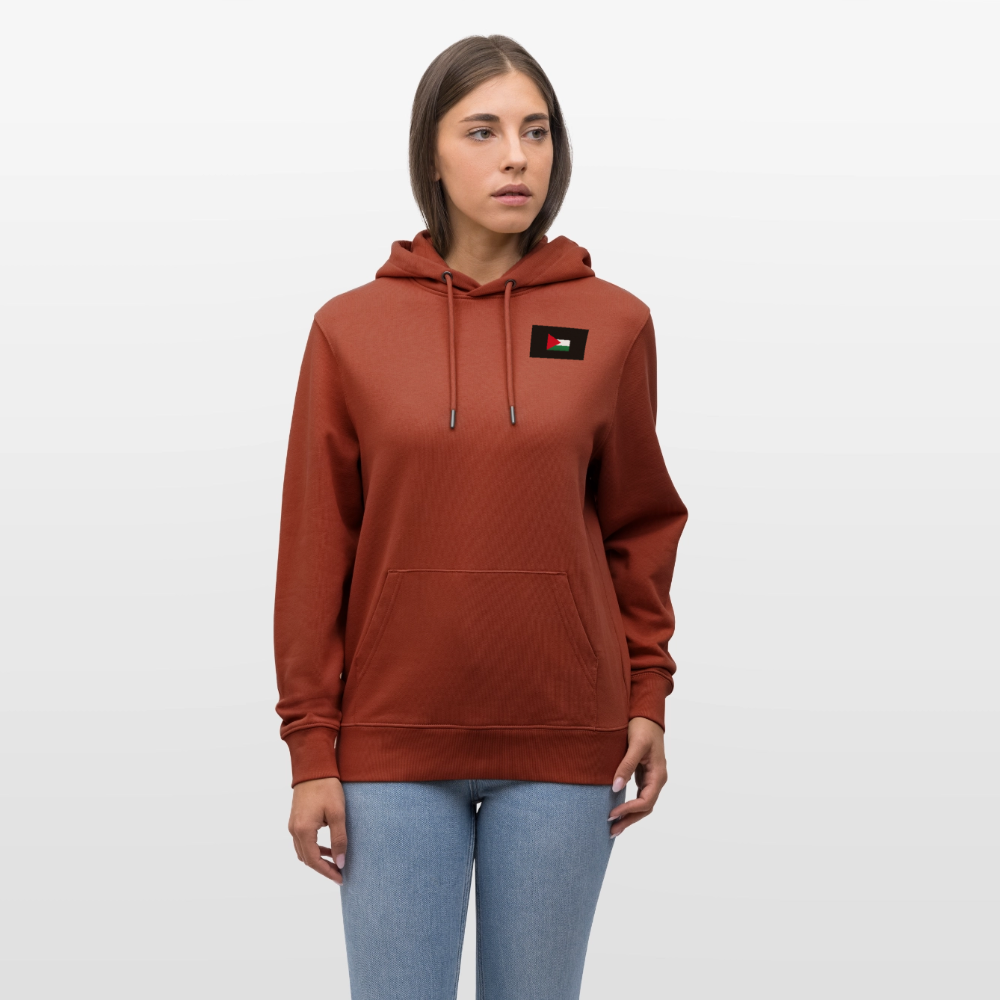 Sweat à capuche bio CRUISER Stanley/Stella Unisexe Palestine - terracotta