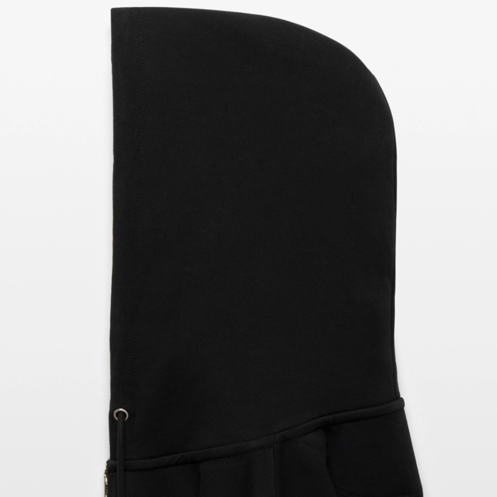Veste à capuche bio CULTIVATOR Stanley/Stella Unisexe Palestine - noir