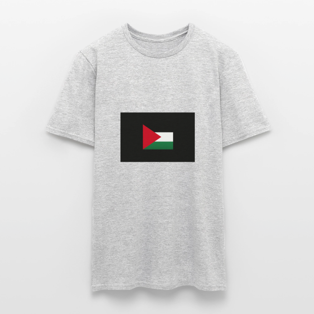 T-shirt Homme Palestine - gris chiné