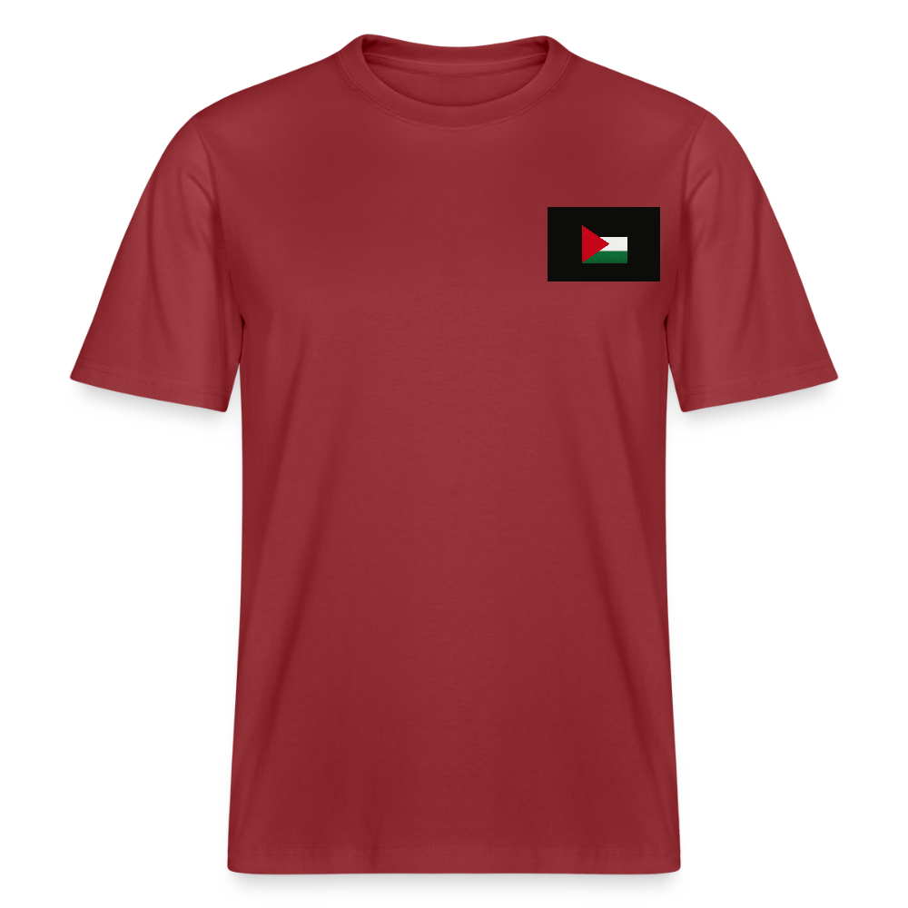 T-shirt bio décontracté SPARKER Stanley/Stella Unisexe Palestine - rouge terre