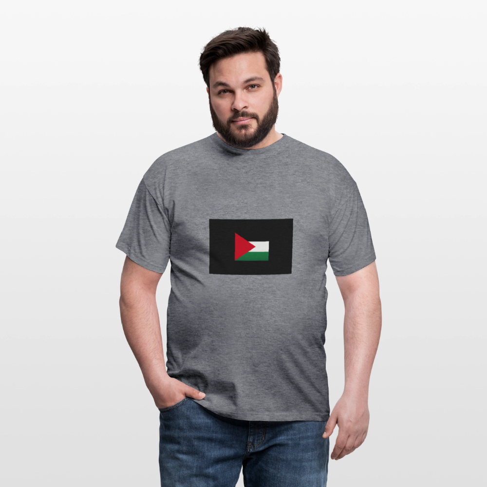 T-shirt Homme Palestine - graphite chiné