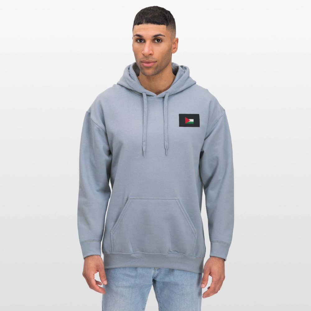 Sweat à capuche Softstyle® Gildan Unisexe Palestine - bleu