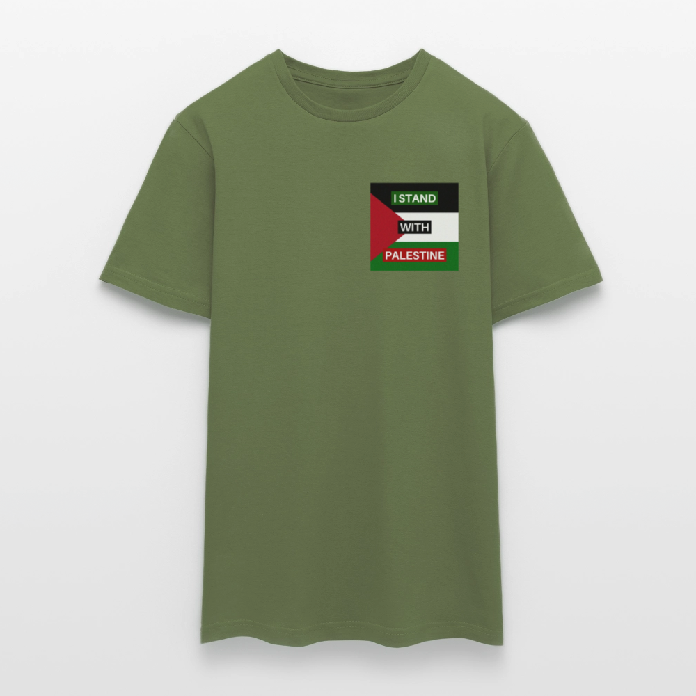 Men's T-Shirt Palestine - military green