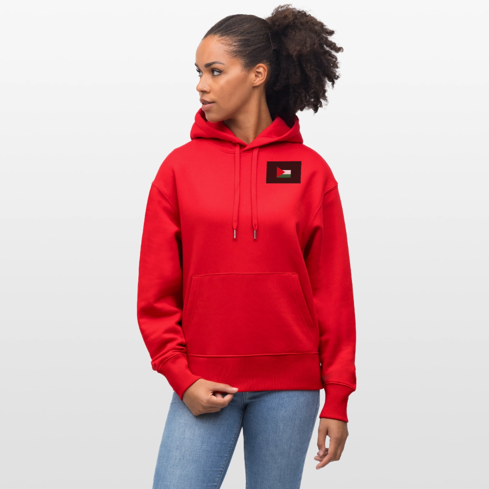 Sweat Ă  capuche bio SLAMMER Stanley/Stella Unisexe Palestine - rouge