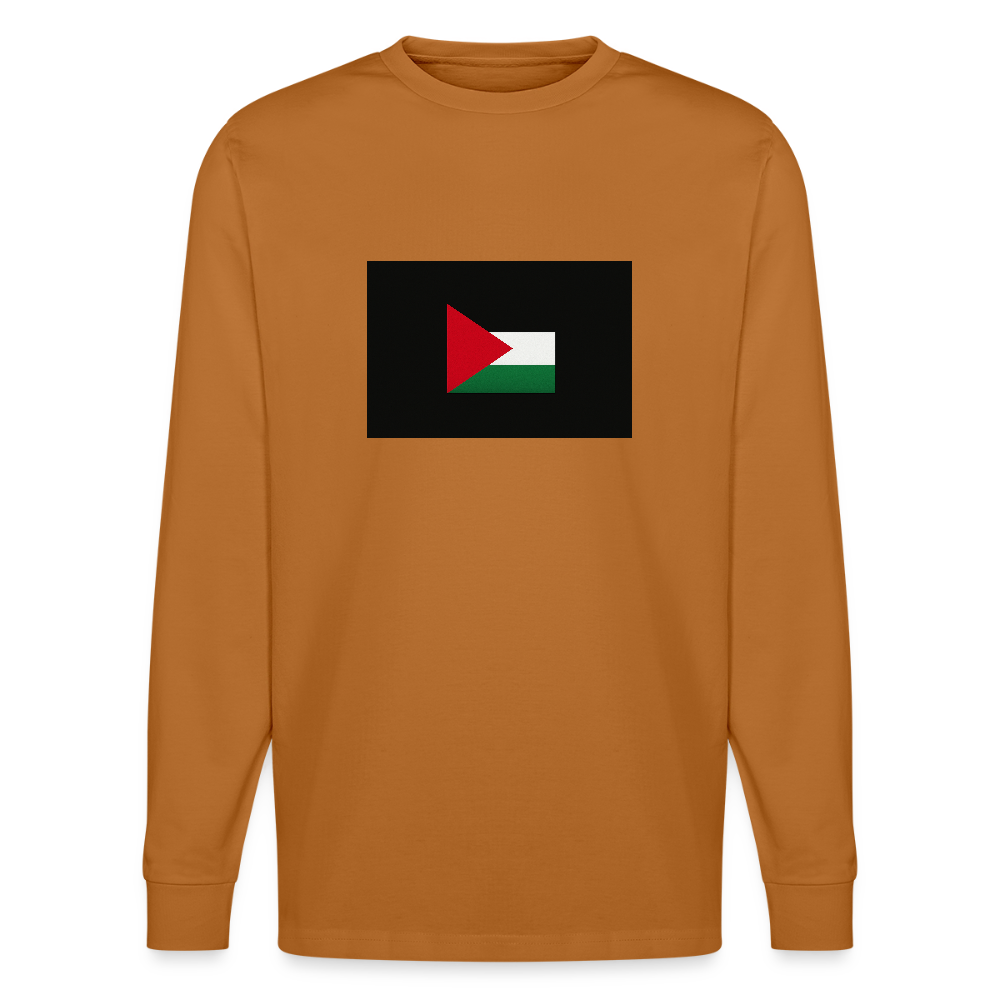 Manches longues bio SHIFTS DRY Stanley/Stella Unisexe Palestine - orange automnal