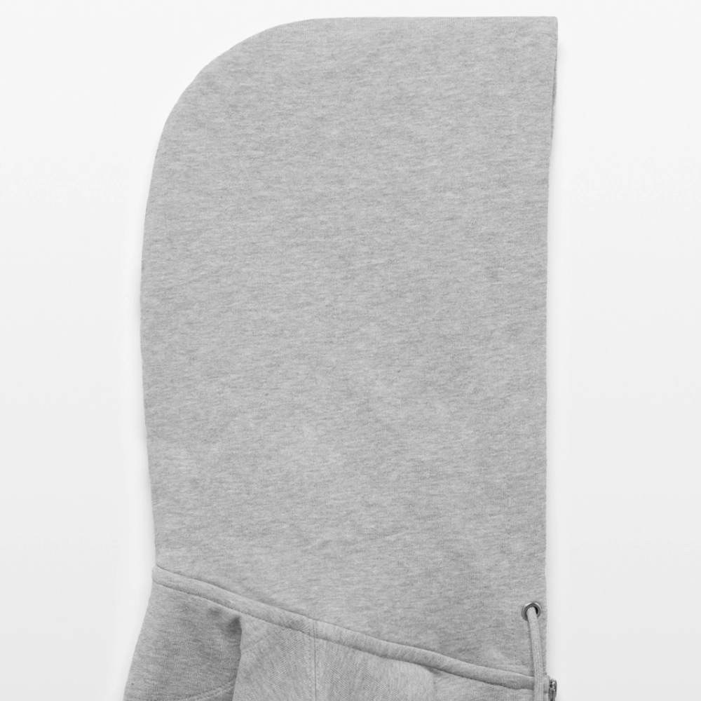 Veste à capuche bio CULTIVATOR Stanley/Stella Unisexe Palestine - gris chiné