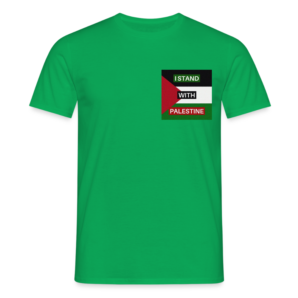 Men's T-Shirt Palestine - kelly green