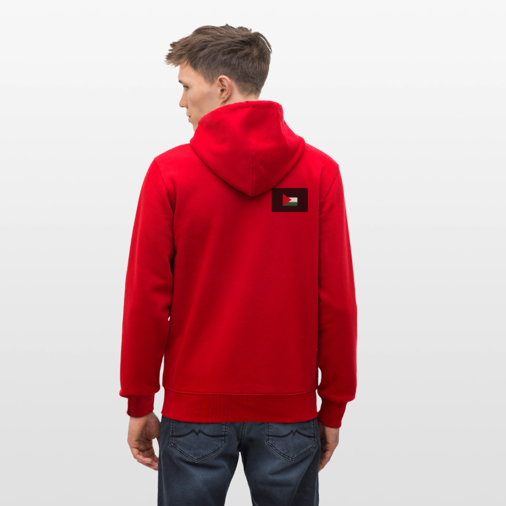 Veste à capuche bio CULTIVATOR Stanley/Stella Unisexe Palestine - rouge