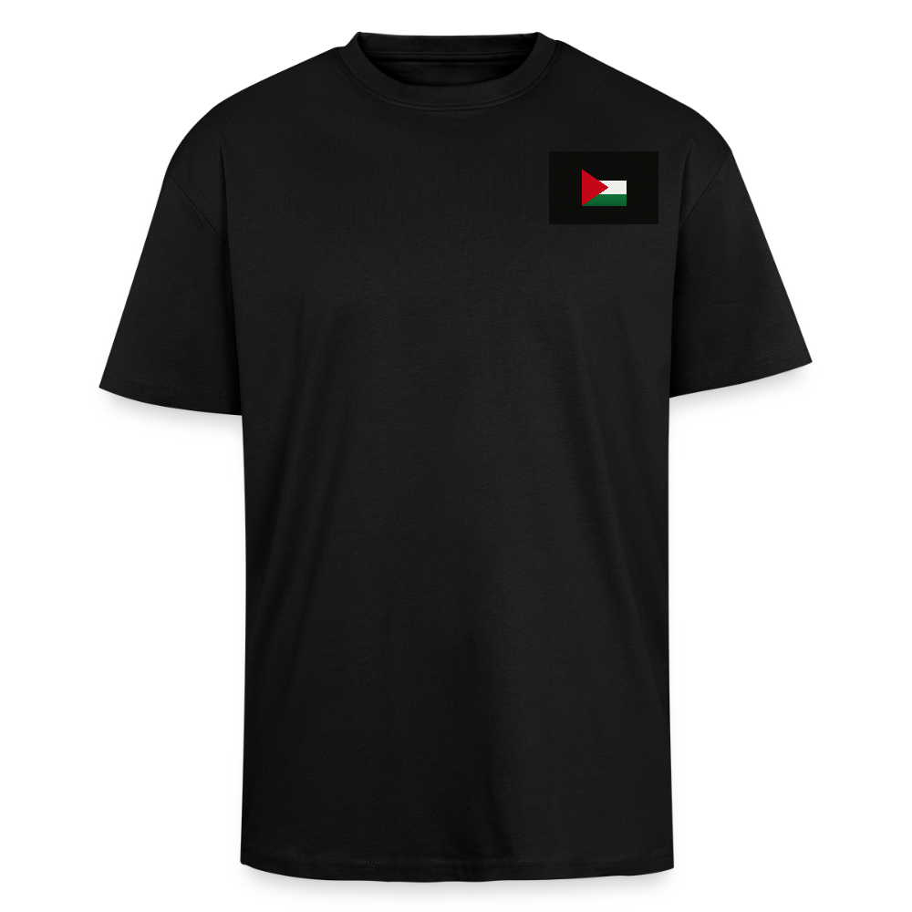 T-shirt oversize épais - noir