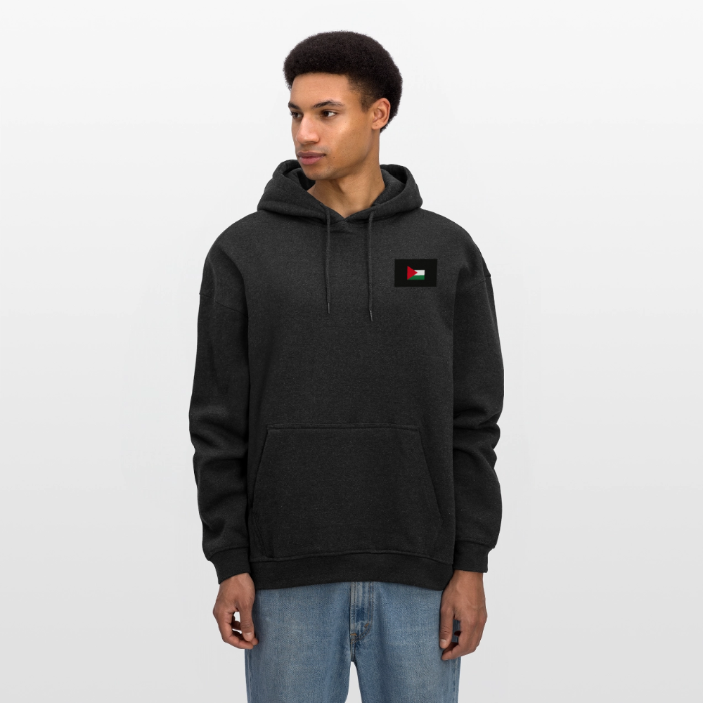 Sweat Ă  capuche oversize unisexe Palestine - charbon