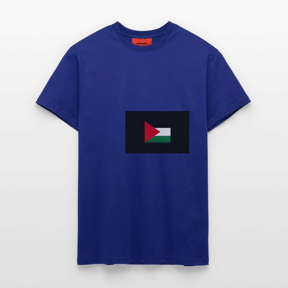 T-shirt bio décontracté fabriqué en UE palestine - Iconic Blue