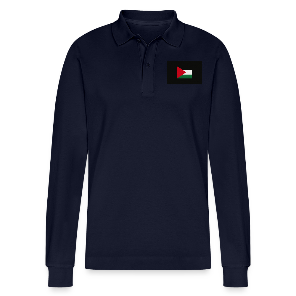 Polo Ă  manches longues bio PREPSTER Stanley/Stella Unisexe Palestine - bleu marine