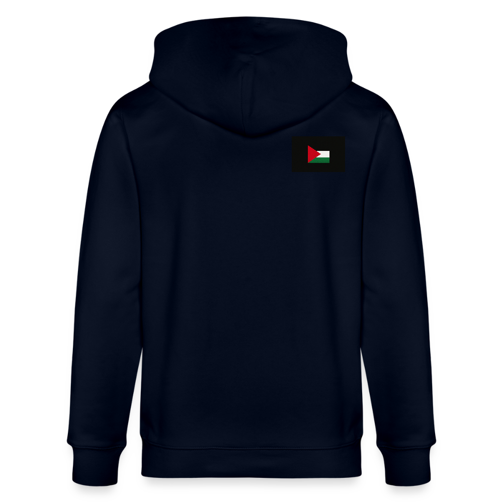 Veste à capuche bio CULTIVATOR Stanley/Stella Unisexe Palestine - marine