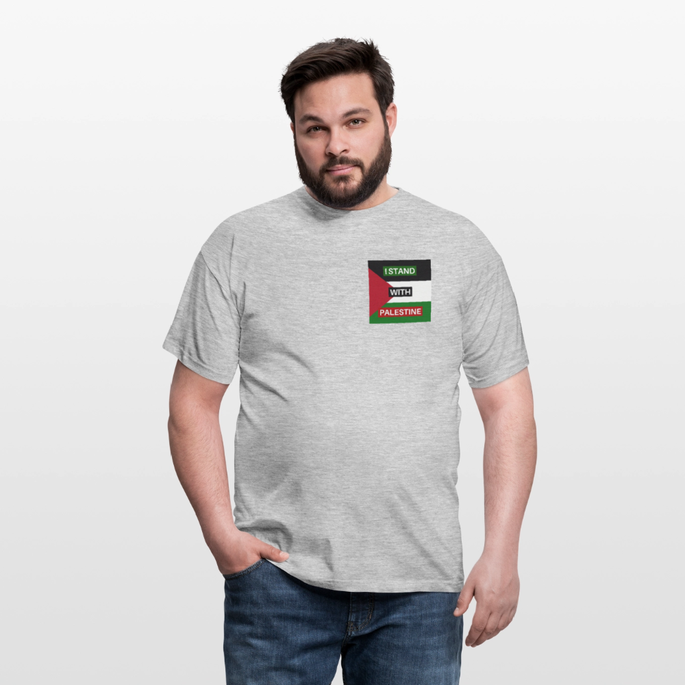 Men's T-Shirt Palestine - heather grey