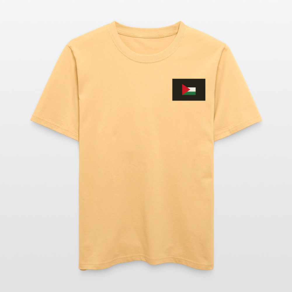 T-shirt bio décontracté SPARKER Stanley/Stella Unisexe Palestine - jaune délavé