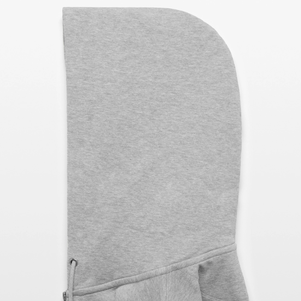 Veste à capuche bio CULTIVATOR Stanley/Stella Unisexe Palestine - gris chiné