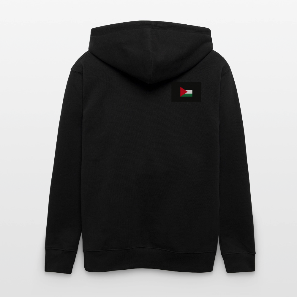 Veste à capuche bio CULTIVATOR Stanley/Stella Unisexe Palestine - noir