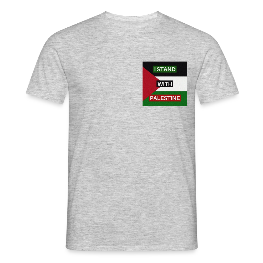 Men's T-Shirt Palestine - heather grey