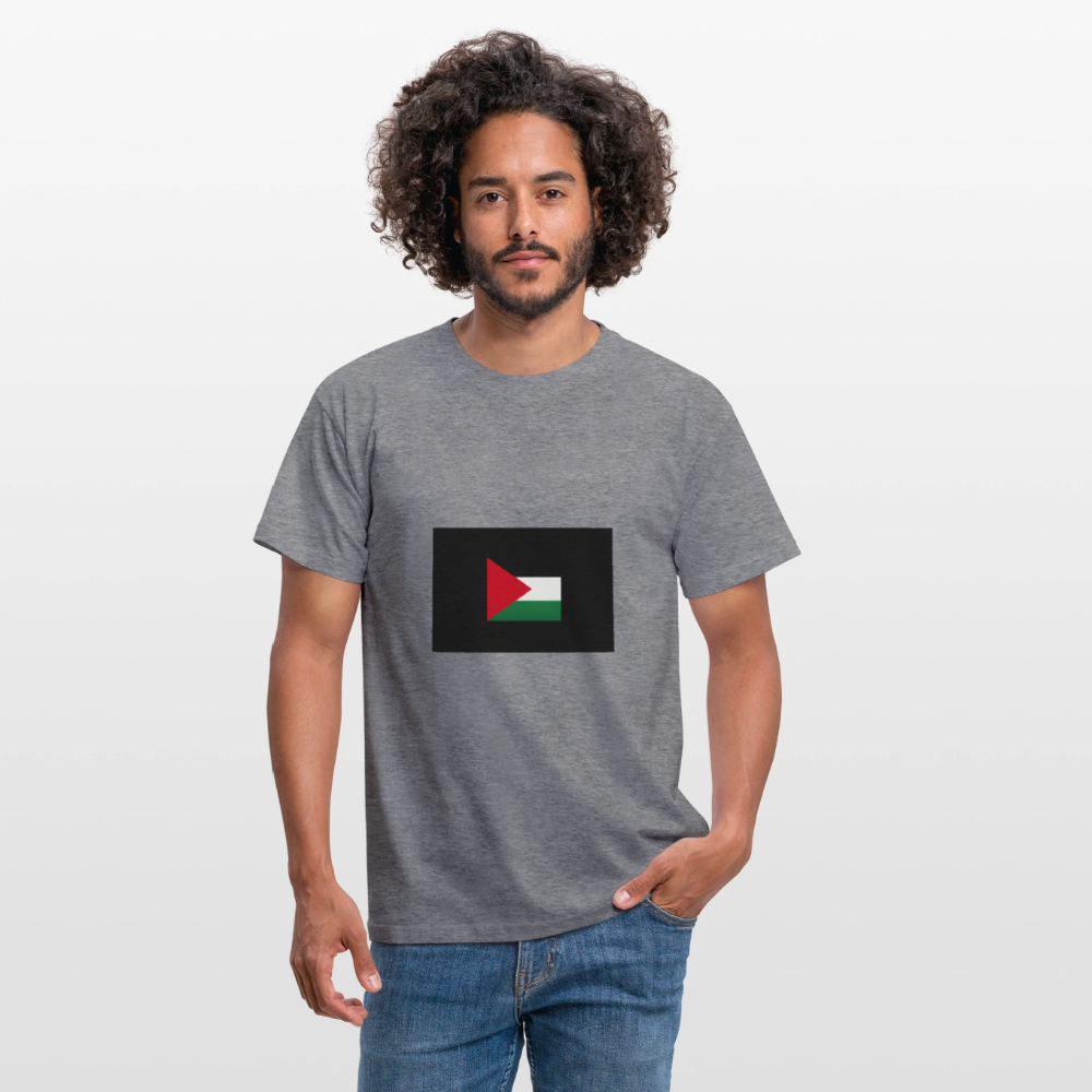 T-shirt Homme Palestine - graphite chiné