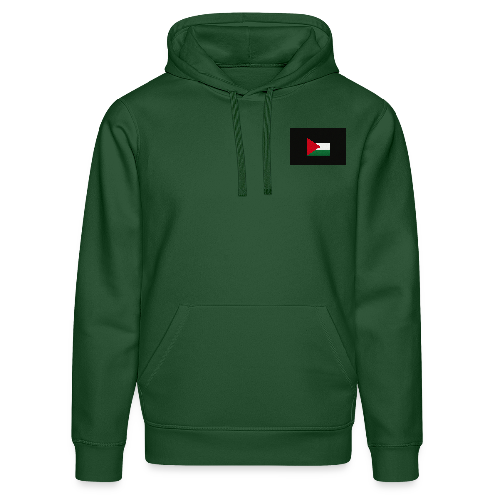 Sweat à capuche bio DRUMMER Stanley/Stella Unisexe Palestine - vert bouteille