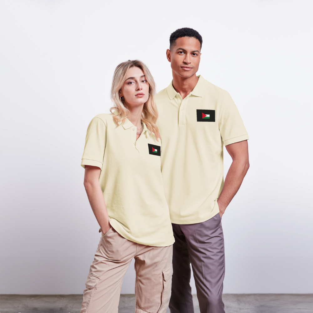 Polo PREPSTER bio Stanley/Stella Unisexe Palestine - blanc gris
