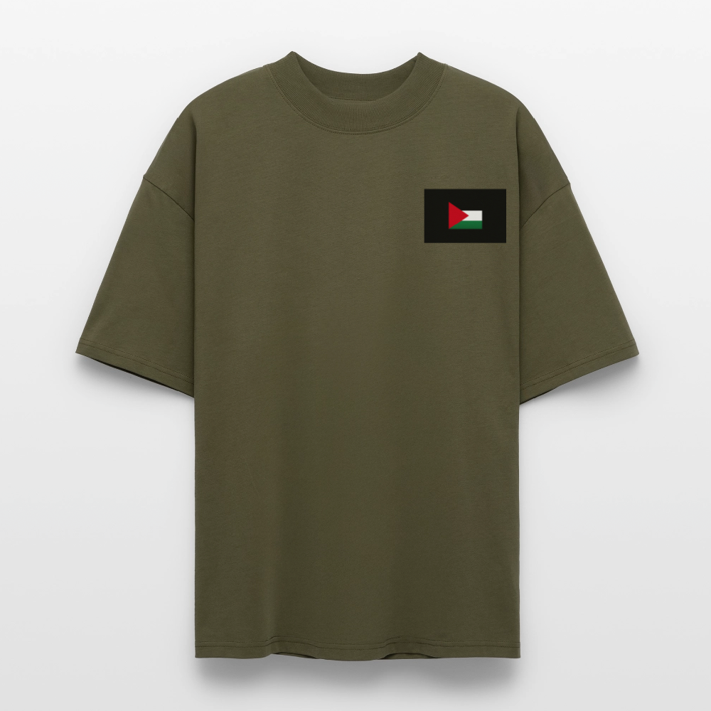 T-shirt bio Blaster coupe oversize Stanley/Stella Unisexe - kaki