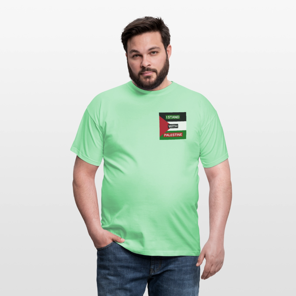Men's T-Shirt Palestine - mint green