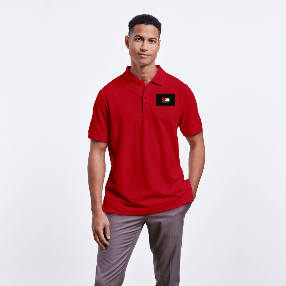 Polo PREPSTER bio Stanley/Stella Unisexe Palestine - rouge