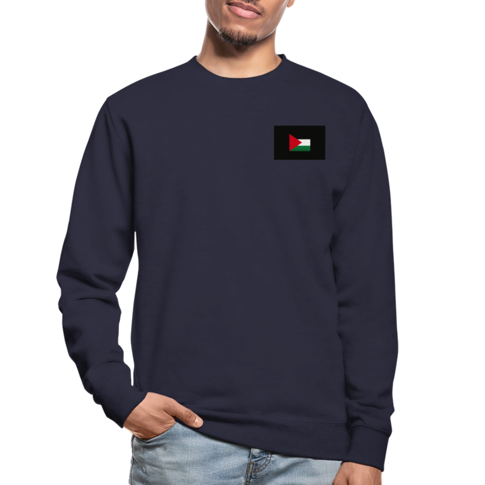 Sweat-shirt Unisex Palestine - marine