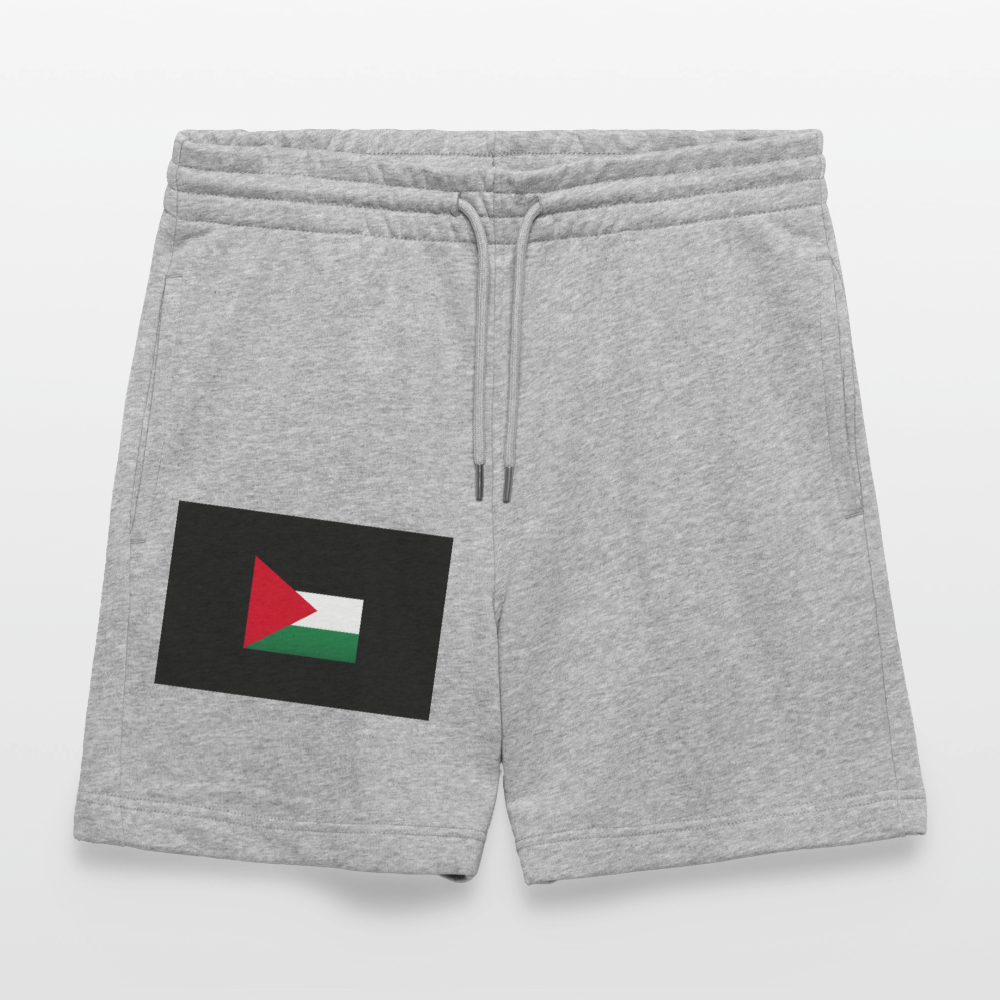 Short de jogging bio TRAINER Stanley/Stella unisexe Palestine - gris chiné