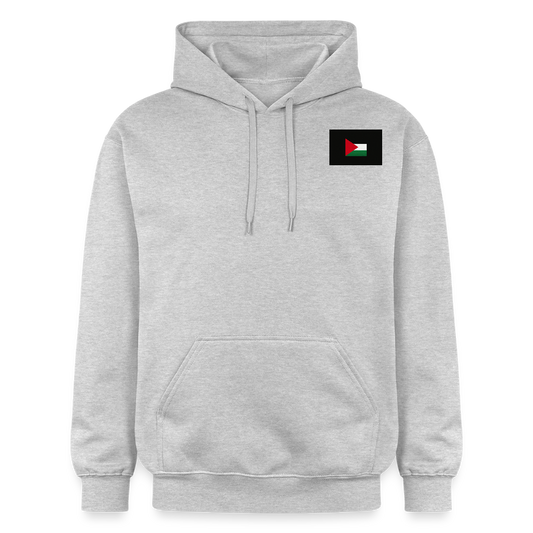 Sweat à capuche Softstyle® Gildan Unisexe Palestine - gris clair chiné