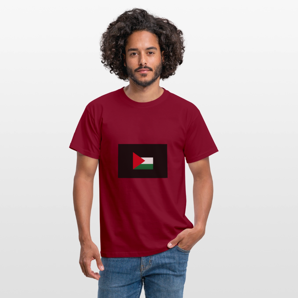 T-shirt Homme Palestine - rouge brique