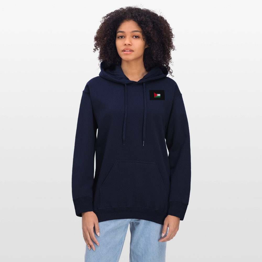 Sweat à capuche Softstyle® Gildan Unisexe Palestine - bleu marine