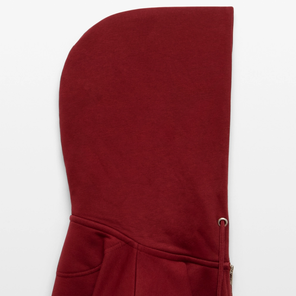 Veste à capuche bio CULTIVATOR Stanley/Stella Unisexe Palestine - bordeaux