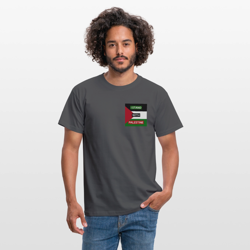 Men's T-Shirt Palestine - charcoal grey