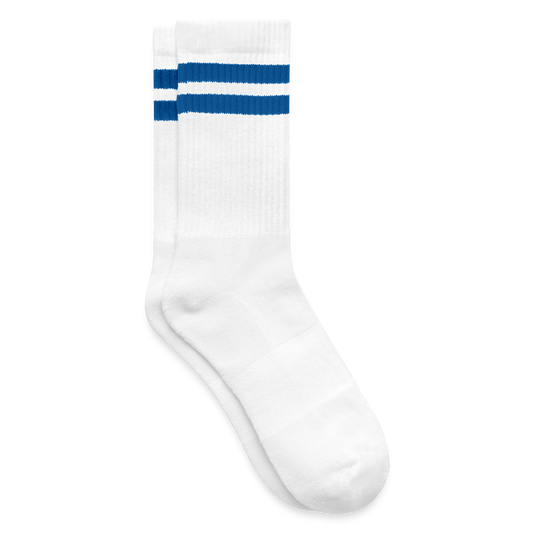 Chaussettes de tennis - blanc/bleu