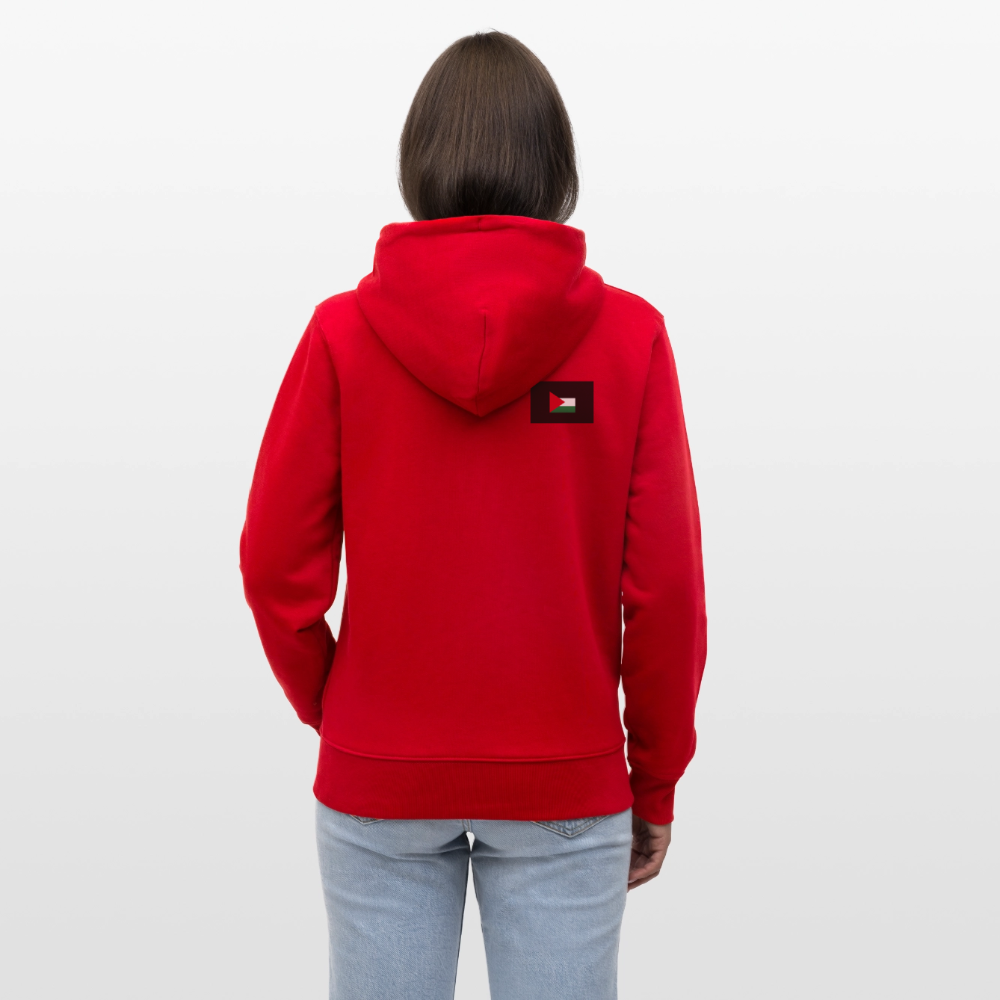 Veste à capuche bio CULTIVATOR Stanley/Stella Unisexe Palestine - rouge