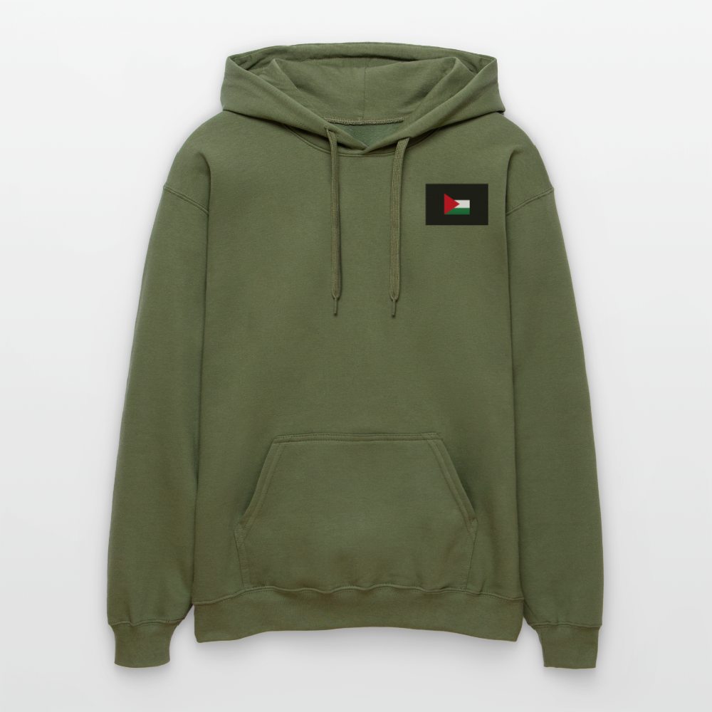 Sweat à capuche Softstyle® Gildan Unisexe Palestine - vert militaire