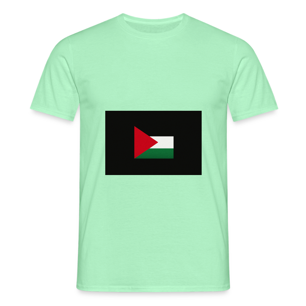 T-shirt Homme Palestine - vert menthe