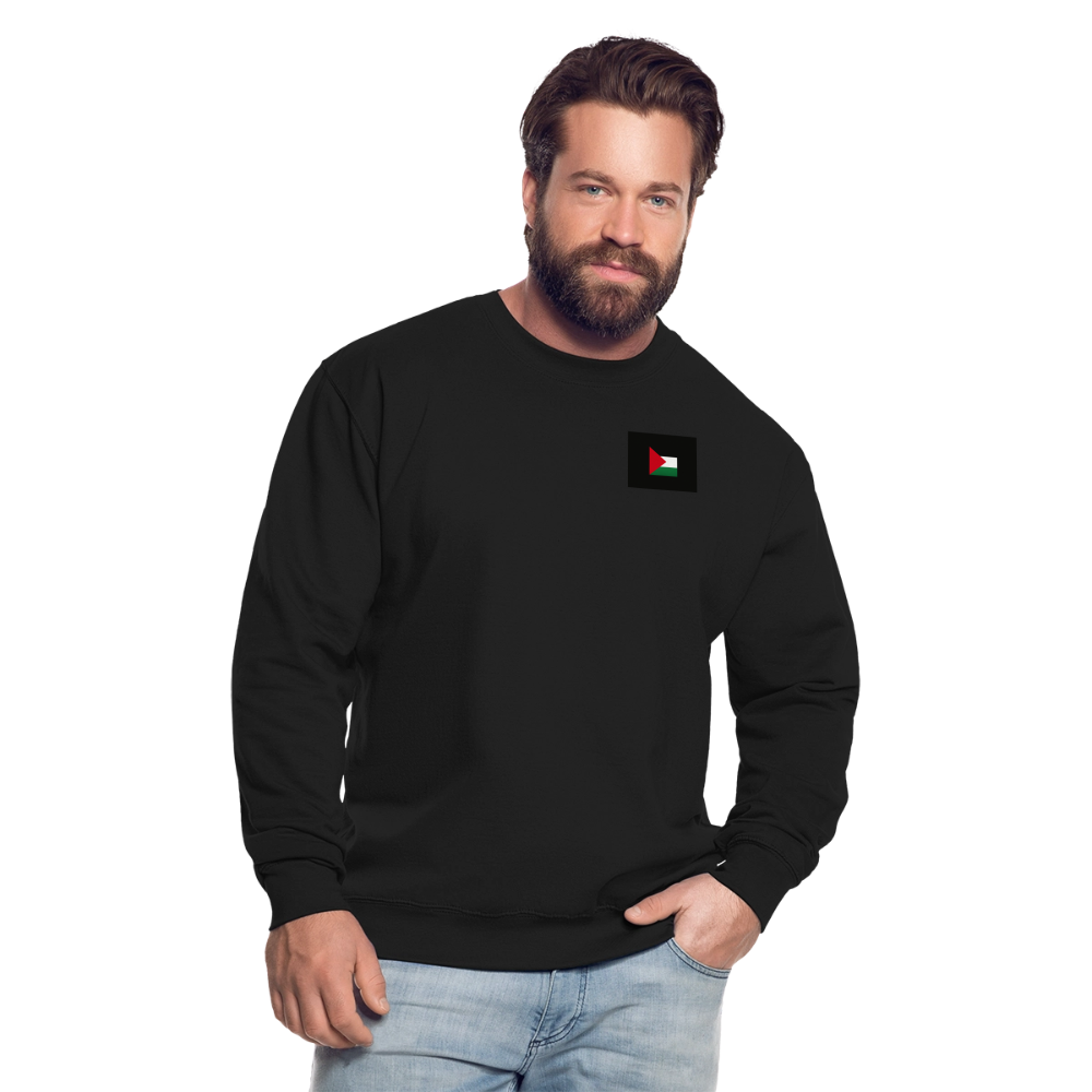 Sweat-shirt Unisex Palestine - noir