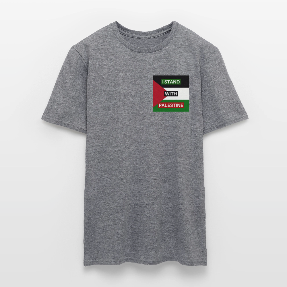 Men's T-Shirt Palestine - graphite heather