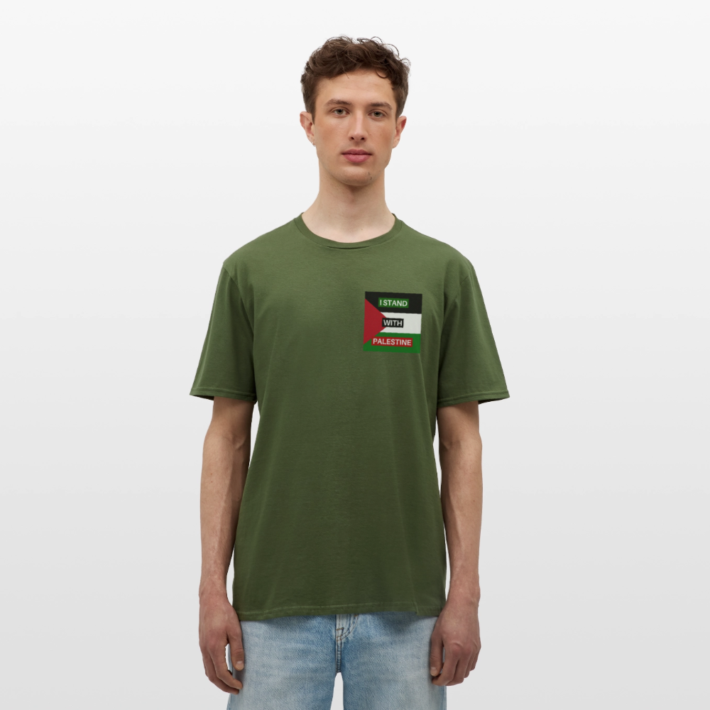 Men's T-Shirt Palestine - military green
